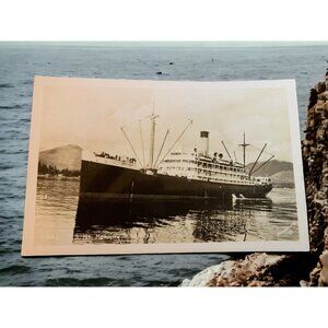 Vintage Steamer Greater Buffalo Great Lakes Ship Postcard Detroit Buffalo